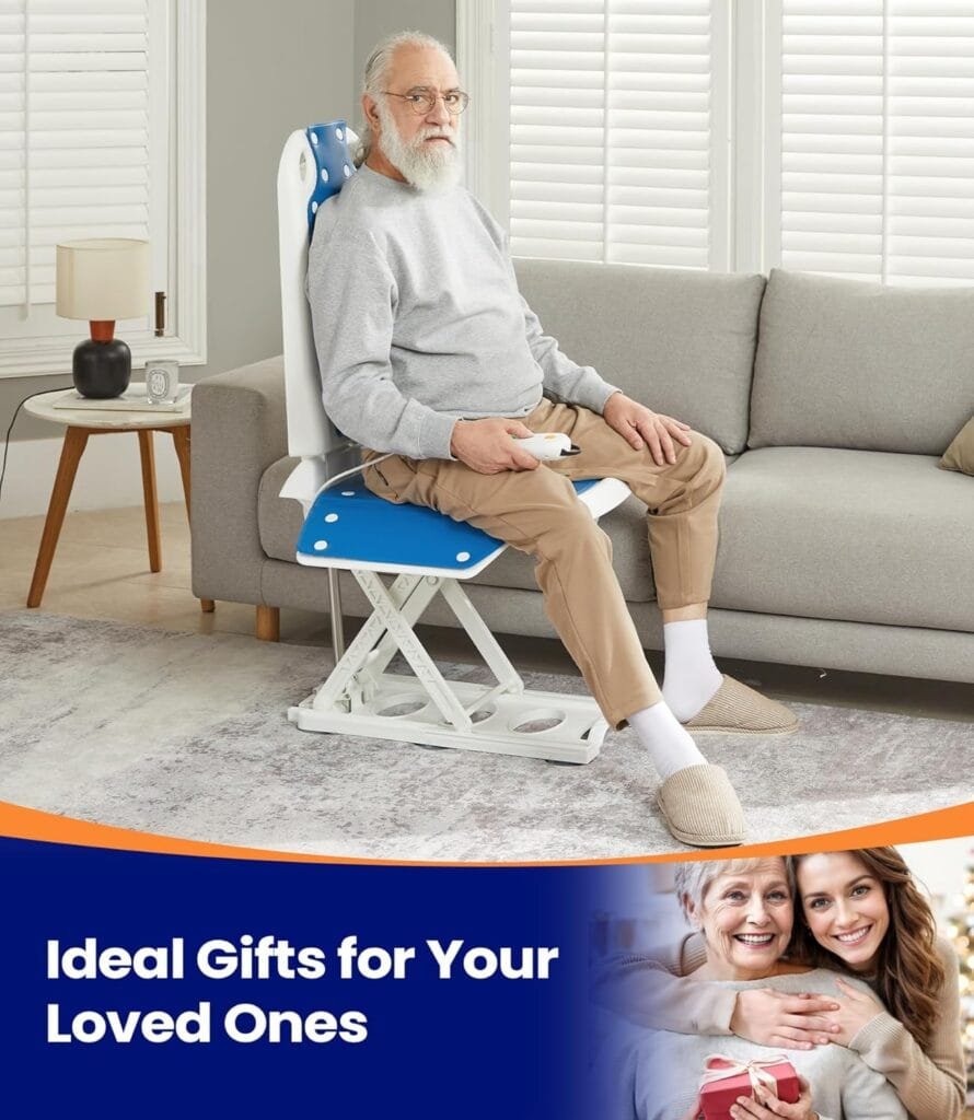 MAIDeSITe Electric Chair Lift, Get Up from Floor, Floor Lift for Elderly, Can be Raised to 20”, Help You Stand Up Again, Support Up to 300 LBS, Item Weight 30 LBS, FSA HSA Eligible, JC35M3 MAIDeSITe Electric Chair Lift, Get Up from Floor, Floor Lift for Elderly, Can be Raised to 20”, Help You Stand Up Again, Support Up to 300 LBS, Item Weight 30 LBS, FSA HSA Eligible, JC35M3