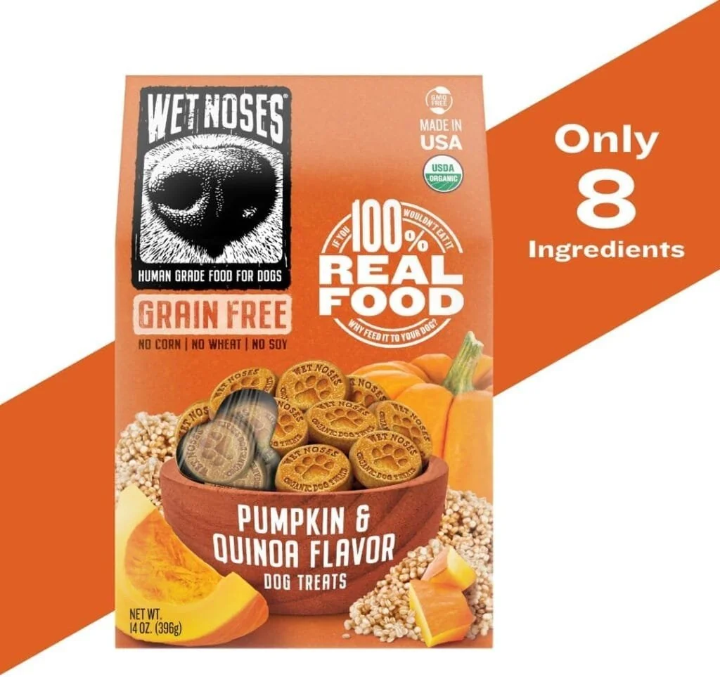 Organic Crunchy Dog Treats – for All Pet Sizes, Breeds – All-Natural Puppy Treat, Senior Dog Snack – 100% Human-Grade – Delicious Chews for Dogs - Meaty Smoked Chicken, 14 Oz (2 Pack) Organic Crunchy Dog Treats – for All Pet Sizes, Breeds – All-Natural Puppy Treat, Senior Dog Snack – 100% Human-Grade – Delicious Chews for Dogs - Meaty Smoked Chicken, 14 Oz (2 Pack)