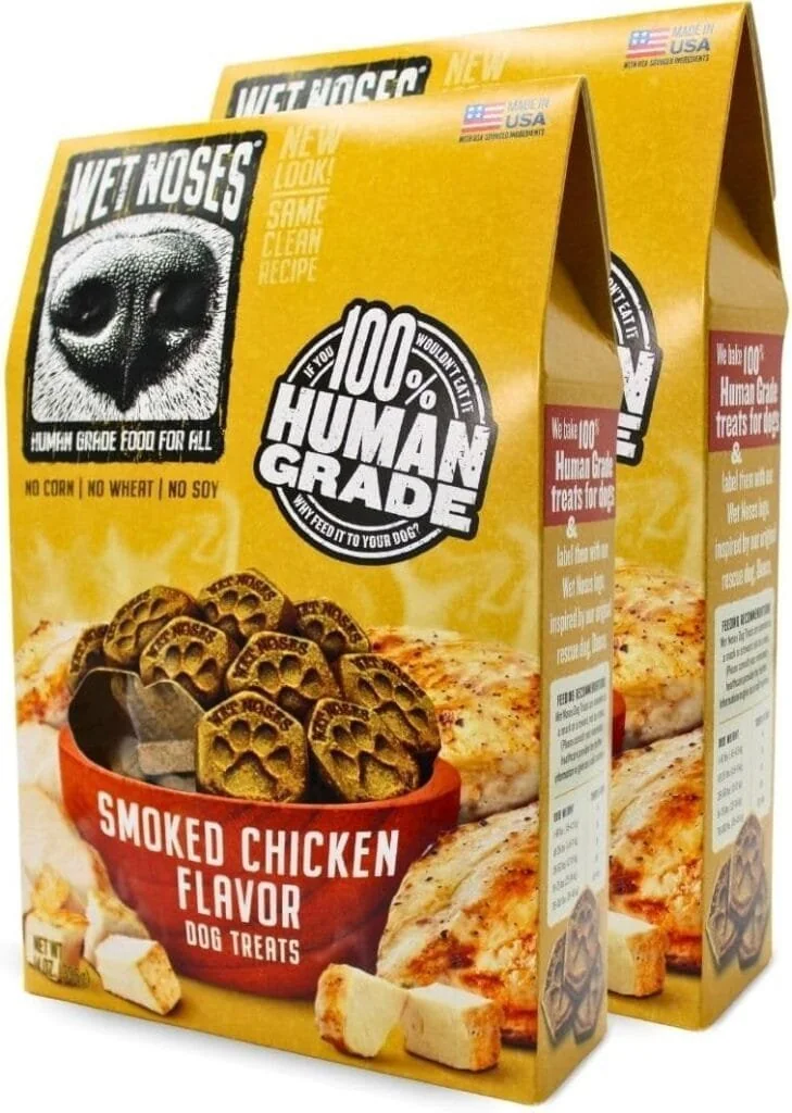 Organic Crunchy Dog Treats – for All Pet Sizes, Breeds – All-Natural Puppy Treat, Senior Dog Snack – 100% Human-Grade – Delicious Chews for Dogs - Meaty Smoked Chicken, 14 Oz (2 Pack) Organic Crunchy Dog Treats – for All Pet Sizes, Breeds – All-Natural Puppy Treat, Senior Dog Snack – 100% Human-Grade – Delicious Chews for Dogs - Meaty Smoked Chicken, 14 Oz (2 Pack)